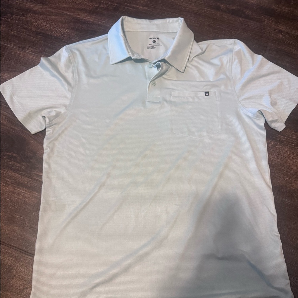 Hurley Light Blue/Teal Polo Shirt